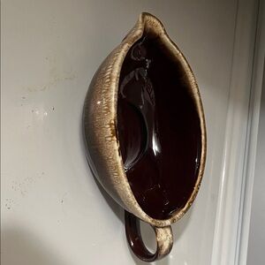 McCoy brown gravy boat